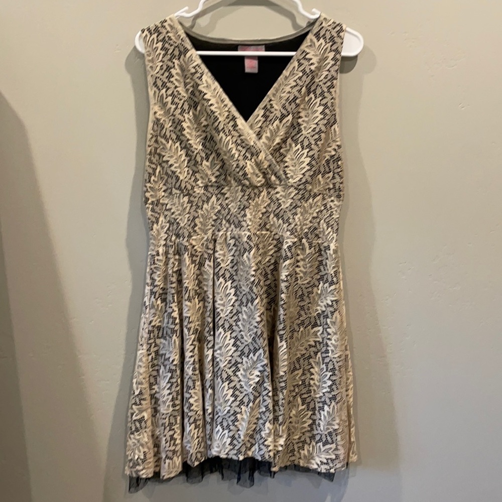 Fit and Flare Lace Dress